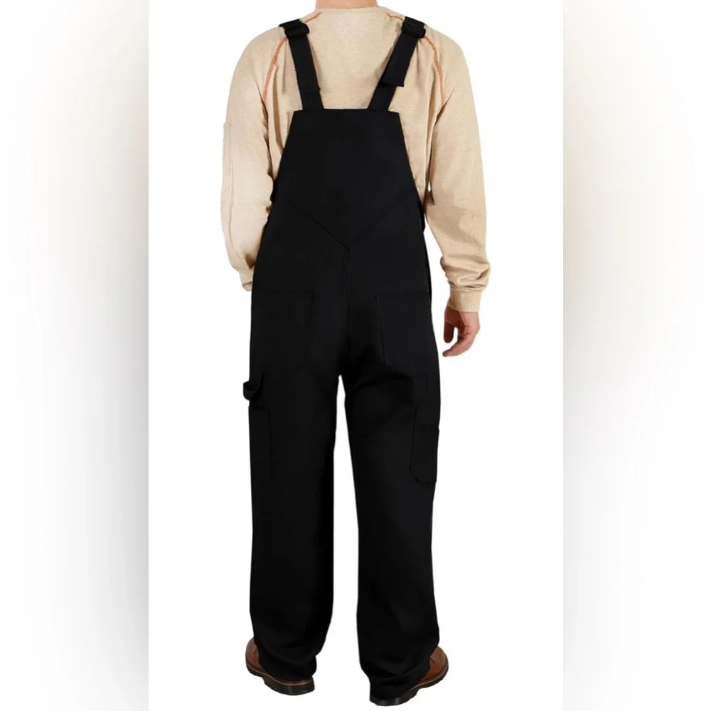 NEW BOCOMAL Men's FR Bib Overall Duck Canvas Fire Resistant/Flame Resistant